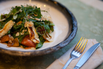 salad restaurant served