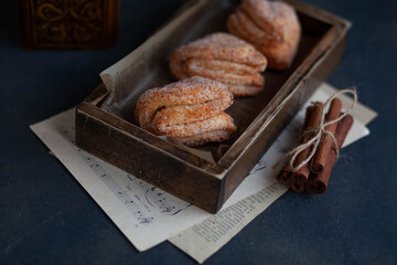Freshly baked cookies