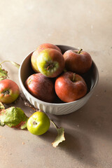 fresh garden apples