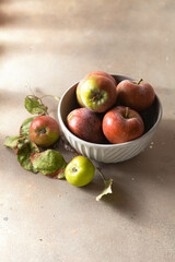 fresh garden apples