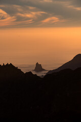 Roques de Anaga en la isla de Tenerife