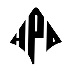 HPO logo. HPO logo letter logo design vector image. HPO letter logo design. HPO modern and creative letter logo. 3 letter logo Vector Art Stock Images.  