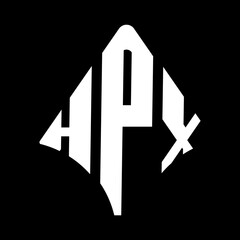 HPX logo. HPX logo letter logo design vector image. HPX letter logo design. HPX modern and creative letter logo. 3 letter logo Vector Art Stock Images.  