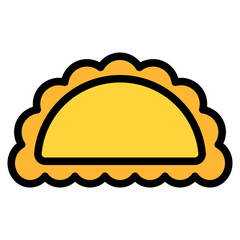 mezzelune pasta italian food