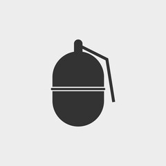 Grenade vector icon illustration sign