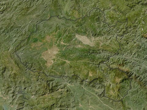Xiangkhoang, Laos. Low-res satellite. No legend