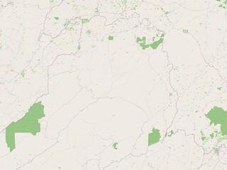 Obraz premium Lofa, Liberia. OSM. No legend