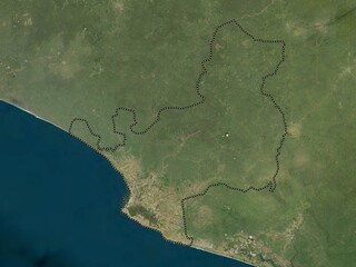 Montserrado, Liberia. High-res satellite. No legend