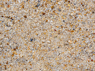 pebbles texture background. Smooth and polished. Pebble on shingle beach. Colorful small pebble and stone texture. Gravel pebble or rock fragments. High quality photo