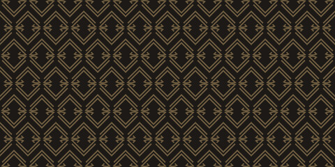 Seamless background pattern on black background, vector graphics