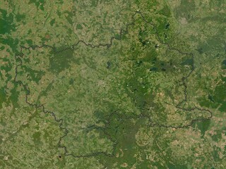 Utenos, Lithuania. Low-res satellite. No legend