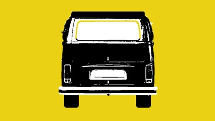 Van life wallpaper and Combi on the road