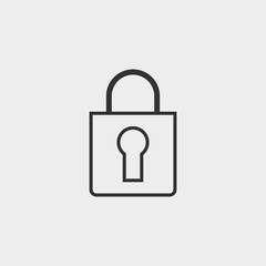 Lock pad icon