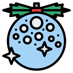 Obraz premium christmas ball christmas decoration