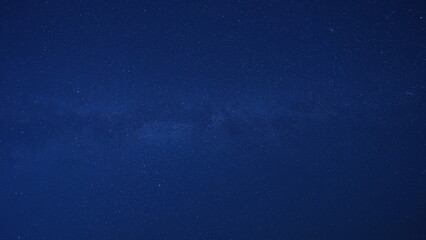 Obraz na płótnie Canvas The dark night sky view with the milkyway as the background