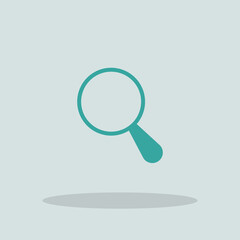 Search vector icon illustration sign