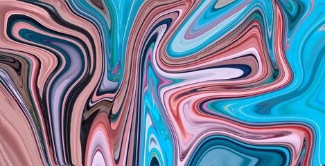 Obraz premium glitter watercolor gradient floor tile motion wallpaper design. marble swirl wave background