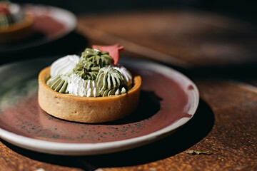Green Tea Tart.
