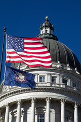 Utah State Capitol. Salt Lake City, Utah, USA