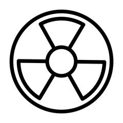 Obraz premium nuclear power symbol