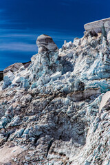 Fototapeta na wymiar glacial ice, garibaldi national park