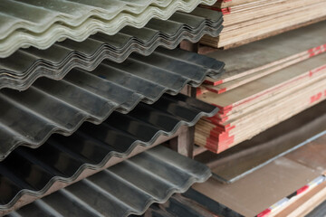 Well stocked supplies of 8x4 plywood sheets and Corrugated GI (Galvanized Iron Sheets) at a...