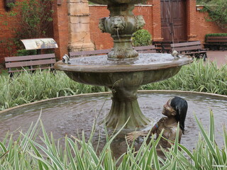 fountain in the park