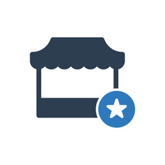 Shop Store Review And Rating icon