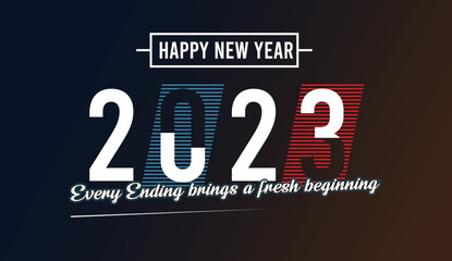 A design template for the new year. Happy new year