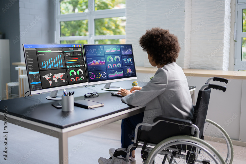 Poster kpi business analytics data dashboard