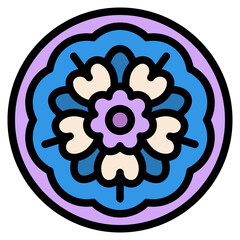 mandala icon art