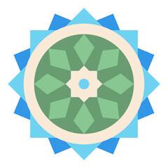 mandala icon art