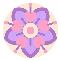 mandala icon art