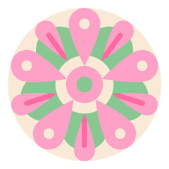 mandala icon art