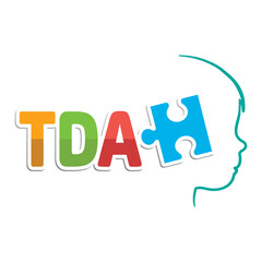 Child TDHA awareness symbol. Ideal for educational and informational materials.