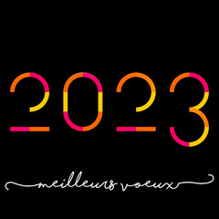 2023 - Meilleurs vœux - Bonne année