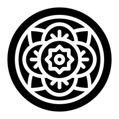 mandala icon art