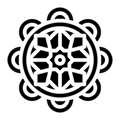 mandala icon art
