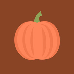 vector illustration of a pumpkin