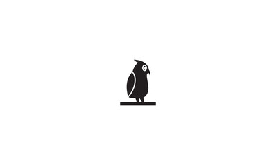 logo black owl