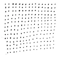 Hand drawing abstract dot pattern