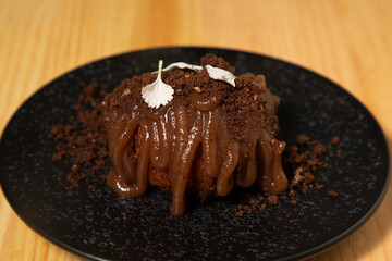 gateau creme de marron