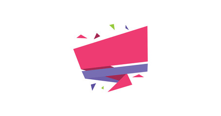 colorful box chat banner