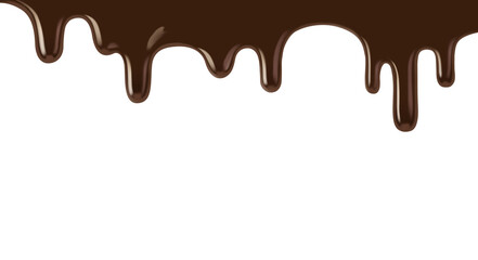 チョコレート 垂れる イラスト リアル