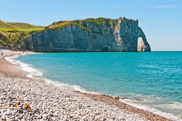 Beach at Fecamp, Seine Maritime, Normandy, France