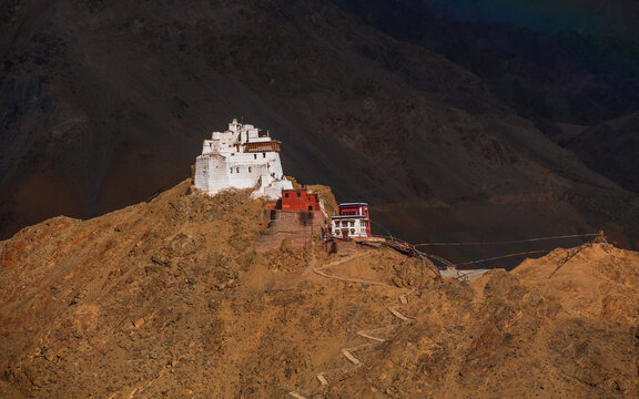 Namgyal Tsemo Monastery In Leh, Ladakh Region