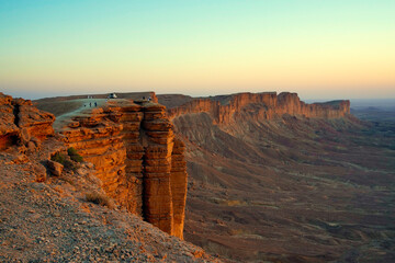 edge of  the world Riyad KSA © Shakir