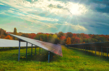 Elektrizität - Photovoltaik - Solar - Environment- Ecology - Solar System - Energy - Electric -...