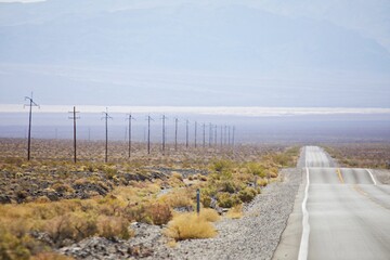 Fototapeta premium Strasse durch Death Valley