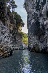 Alcantara Schlucht Sizilien